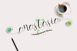 Anastasia: Elevate Your Brand Identity with Elegant Script Typography