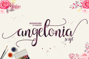 Angelonia: The Script Typeface That Elevates Editorial Design