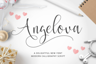 Angelova: The Modern Script Font for Handmade Brands