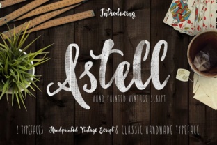 Astel: The Vintage Script Font for Authentic Brand Identity
