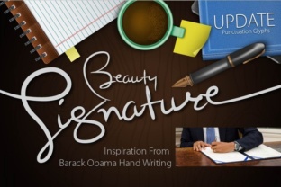 Beauty Signature: The Perfect Handwritten Typeface for Modern Branding
