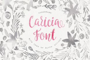 Caricia Typeface: A Gentle Script for Small Business Branding
