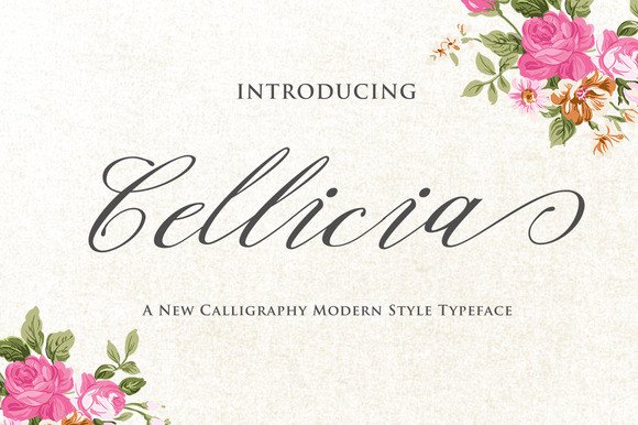 Cellicia: The Elegant Script Font for Handmade Branding