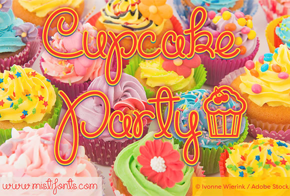 Cupcake Party: The Perfect Script Font for Handmade Creations