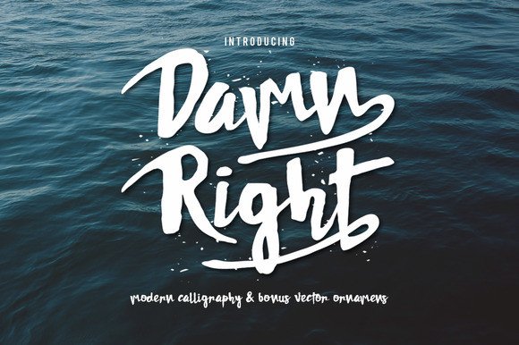 Damn Right: The Playful Typeface That Elevates Small Business Branding