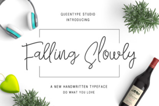 Falling Slowly: A Handwritten Script Typeface for Editorial Calm