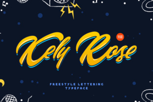 Kely Rose: A Tropical Script Font for Brand Identity Design