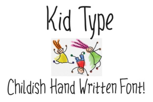 Kidtype: The Playful Handwritten Font for Authentic Brand Stories