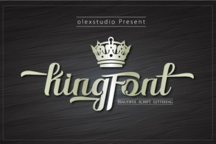 King Typeface: The Elegant Script Font for Polished Brand Identity