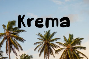 Krema: The Script Amp Typeface That Elevates Modern Web Design
