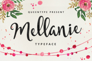 Mellanie Typeface: The Perfect Script Font for Handmade Brands