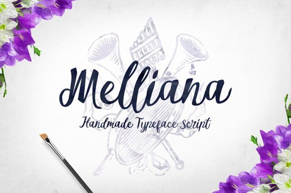 Melliana: The Premium Script Typeface for Editorial Design