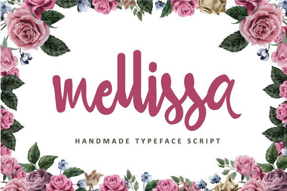 Mellissa: The Bold Script Typeface for Modern Editorial Design