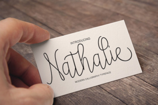 Nathalie: The Handwritten Typeface That Elevates Small Business Branding