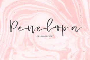Penelopa: The Perfect Script Font for Handmade Products