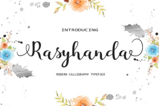 Rasyhanda: The Modern Handwritten Font for Scroll-Stopping Social Graphics