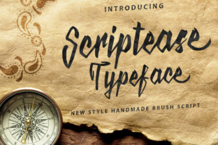 Scriptease: A Natural Handwritten Typeface for Editorial Design