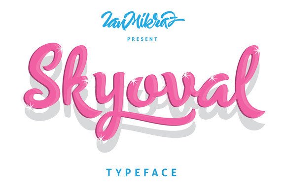 Skyoval: The Handwritten Typeface That Elevates Your Craft Brand