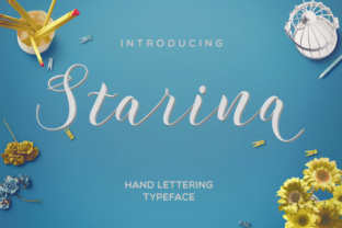 Starina: A Modern Script Font for Authentic Brand Identity