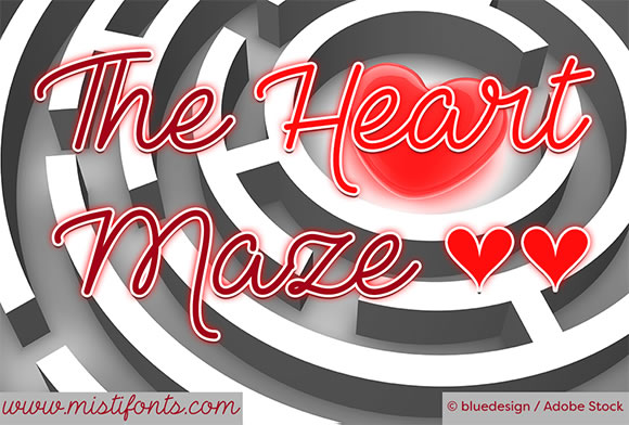 Why The Heart Maze Became the Perfect Typeface for My Latest Brand Project
